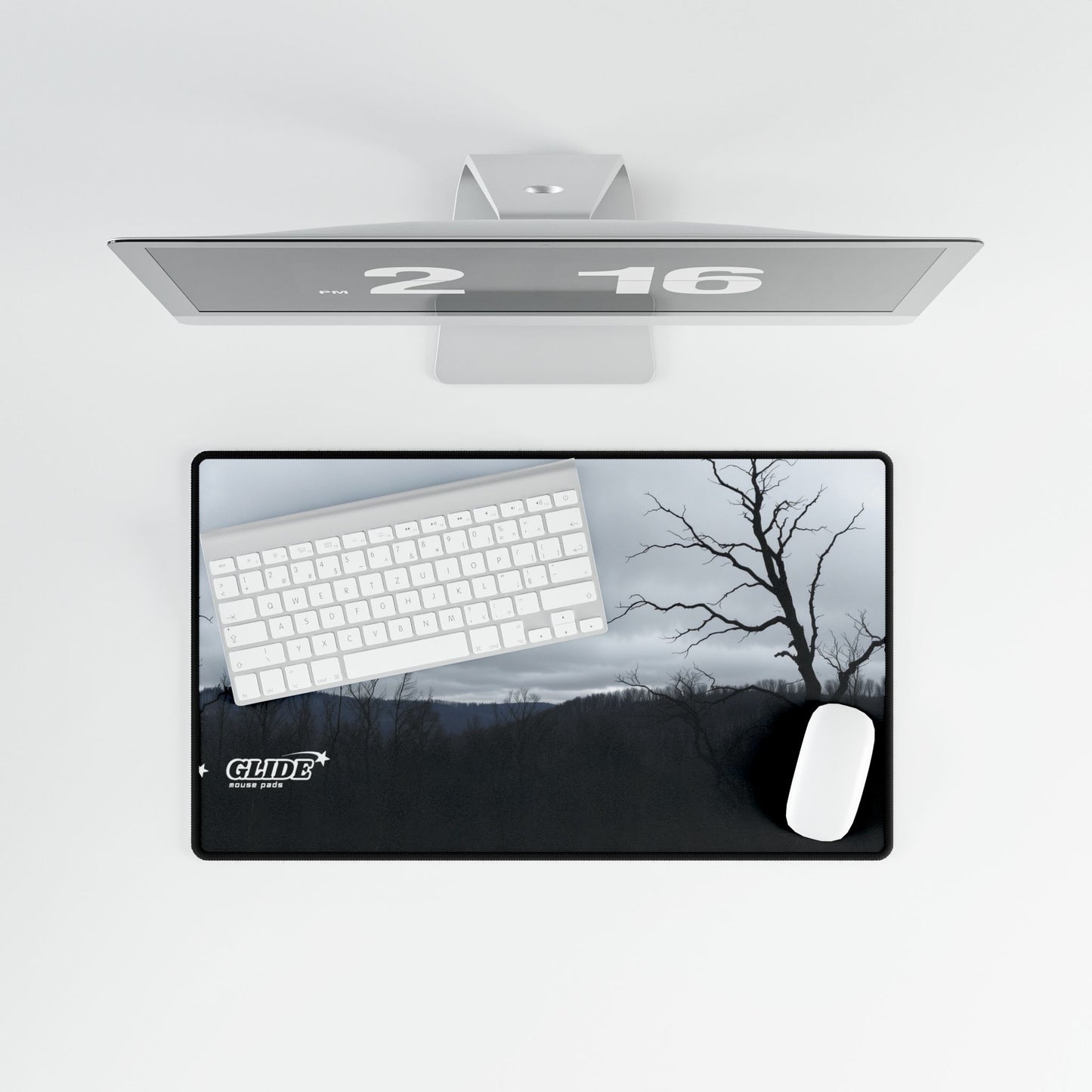 GLIDE ā Dark Wide Panorama Mouse Pad
