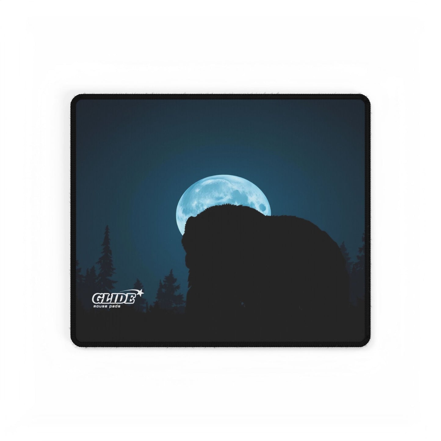 GLIDE — Wide Dark Art Mouse Pad