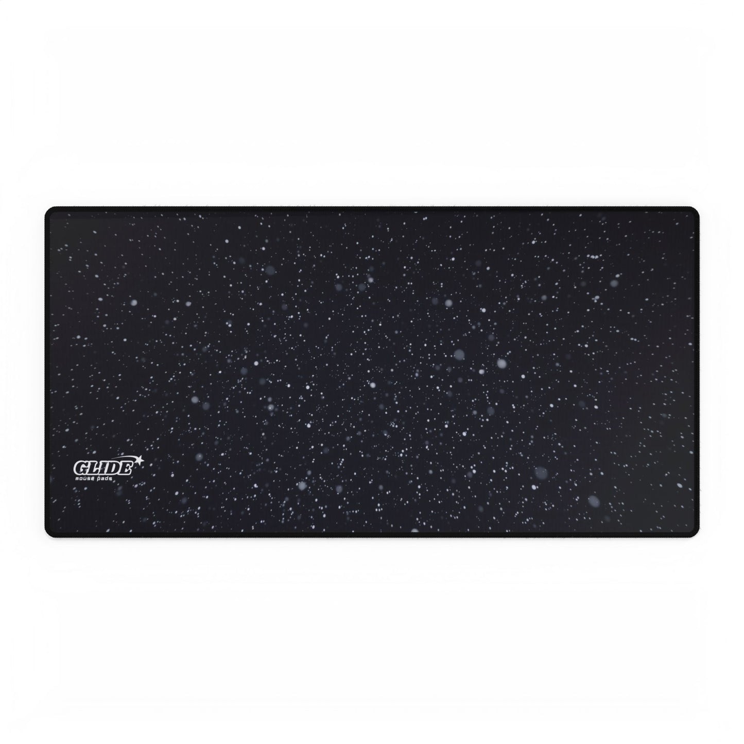 GLIDE — Wide Black Art Mouse Pad