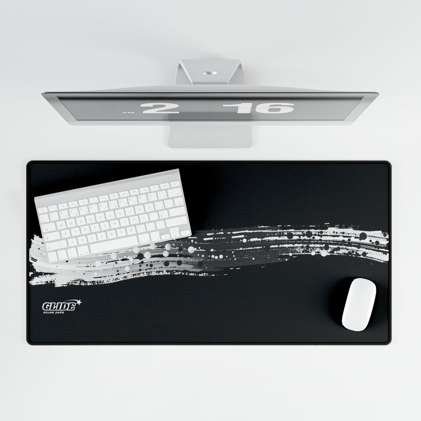 GLIDE — Dark Wide Panorama Mouse Pad