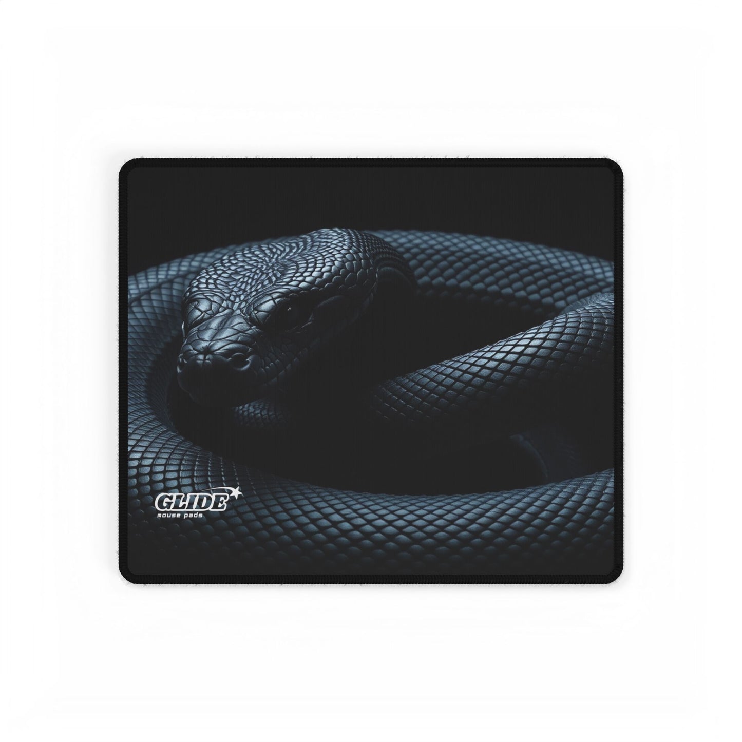 GLIDE — Wide Black Art Mouse Pad