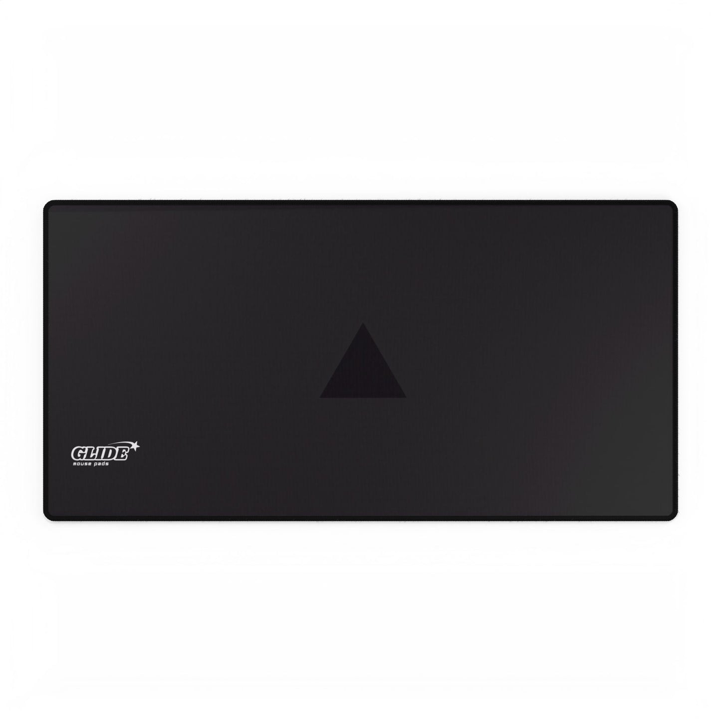 GLIDE — Wide Black Art Mouse Pad