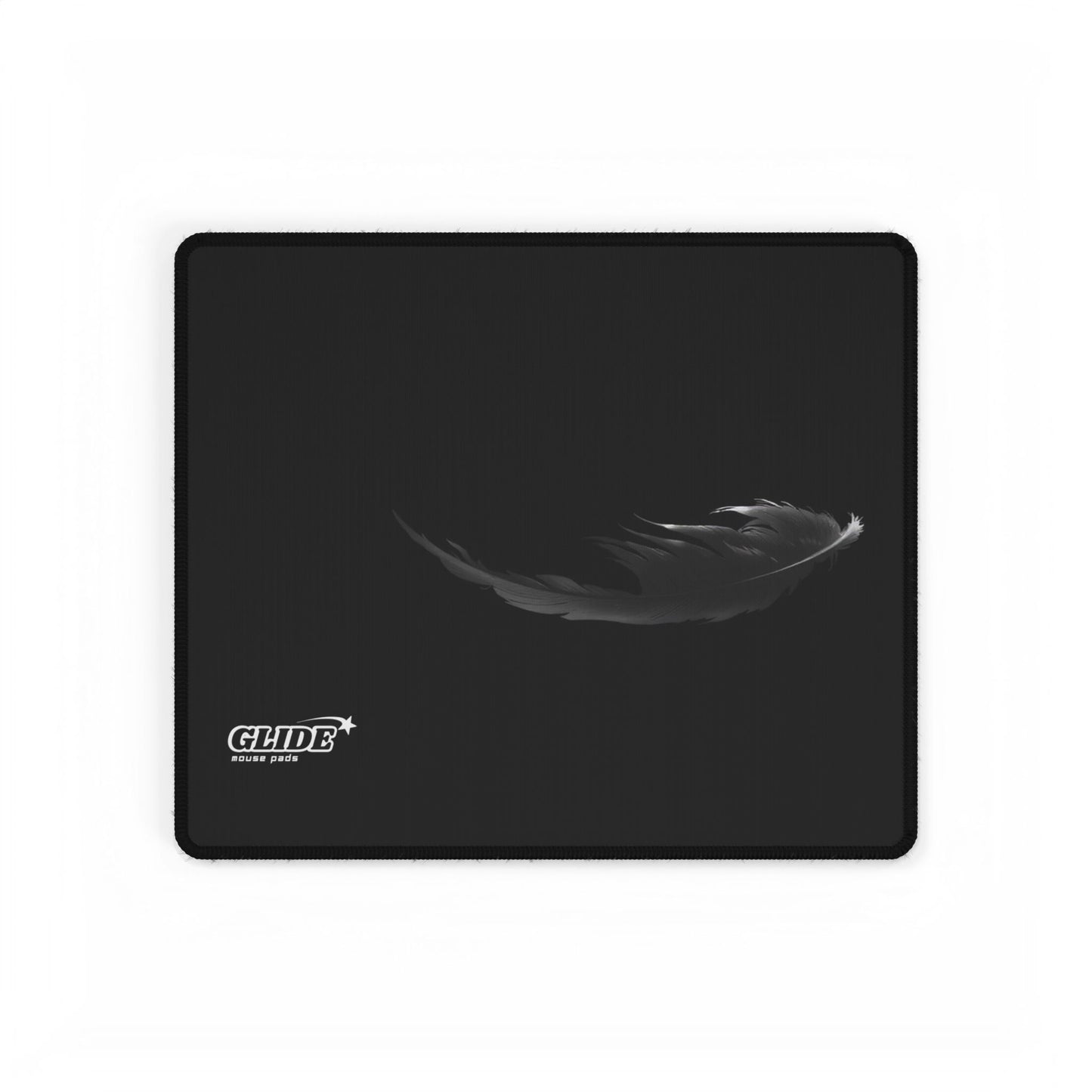 GLIDE — Black Panoramic Art Mouse Pad
