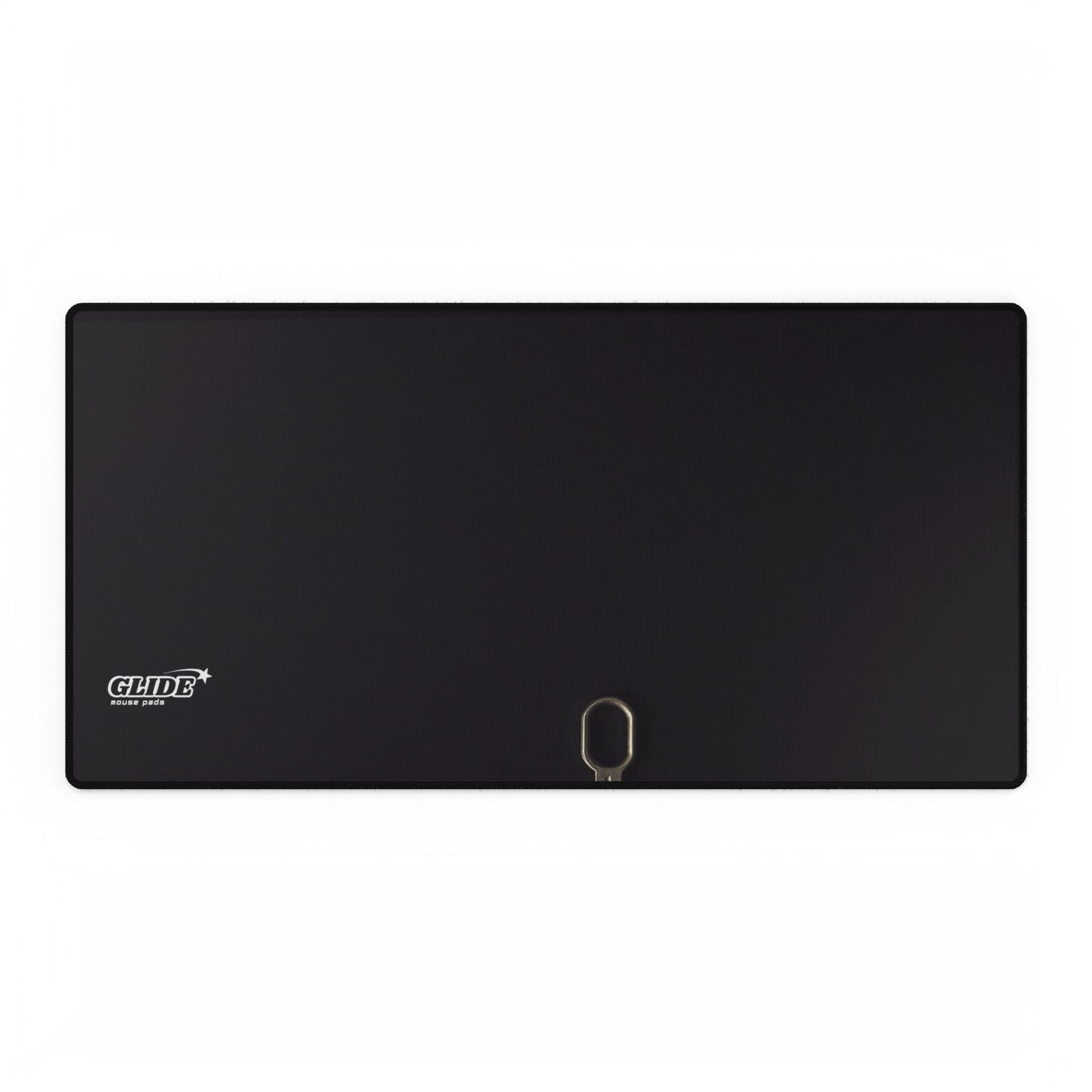 GLIDE — Wide Black Art Mouse Pad