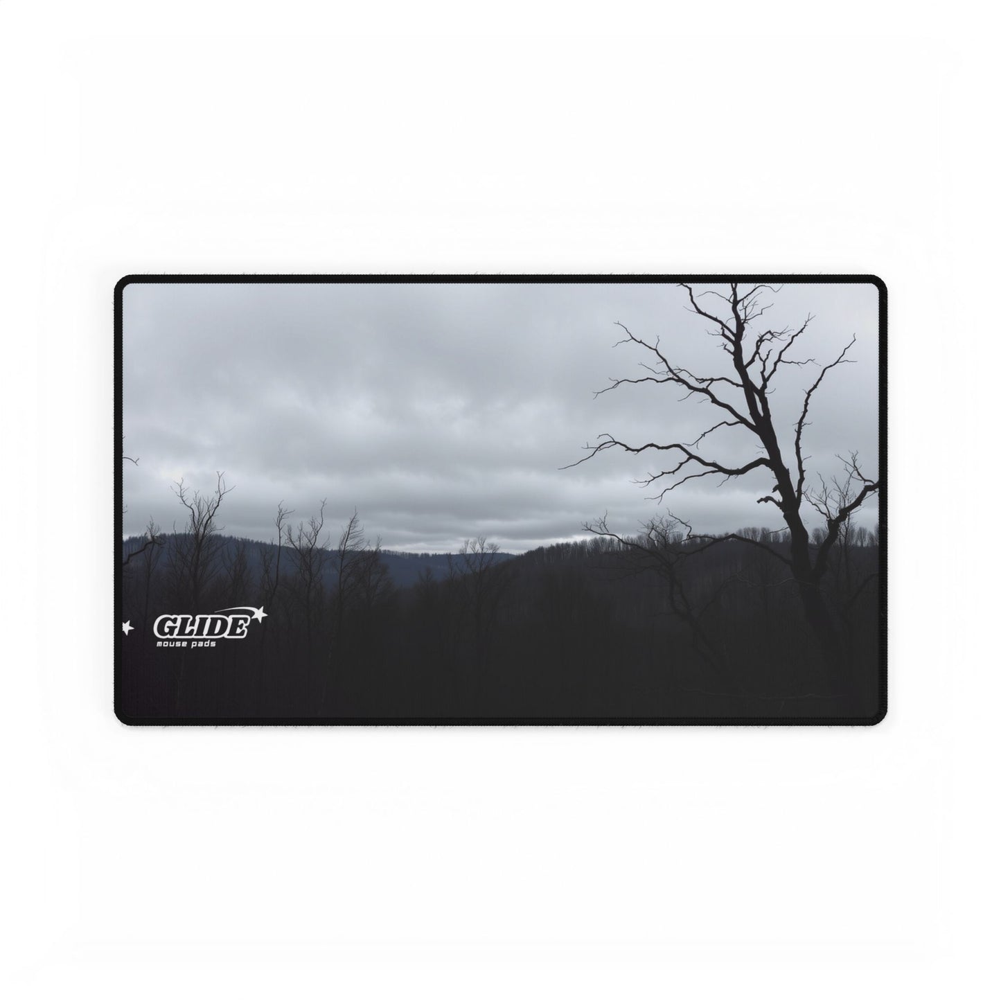 GLIDE — Dark Wide Panorama Mouse Pad