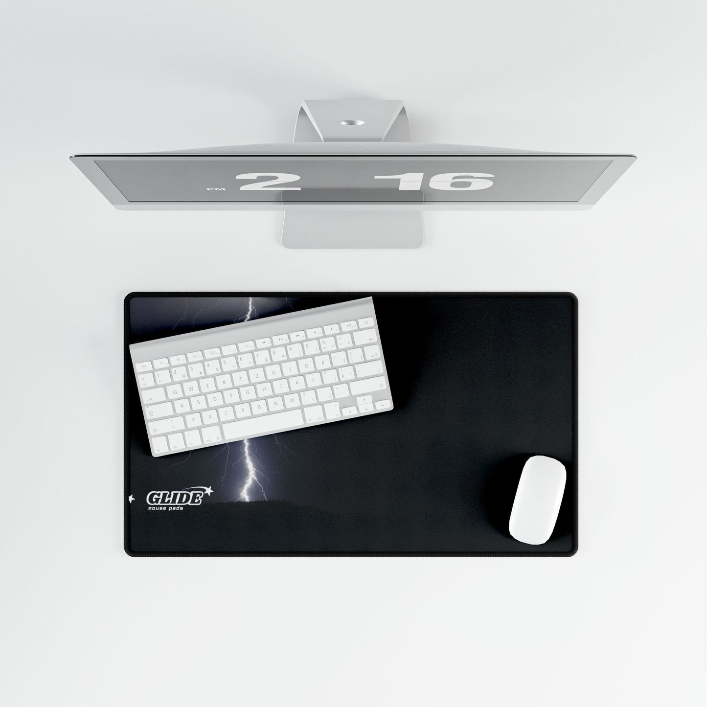 GLIDE — Dark Wide Panorama Mouse Pad