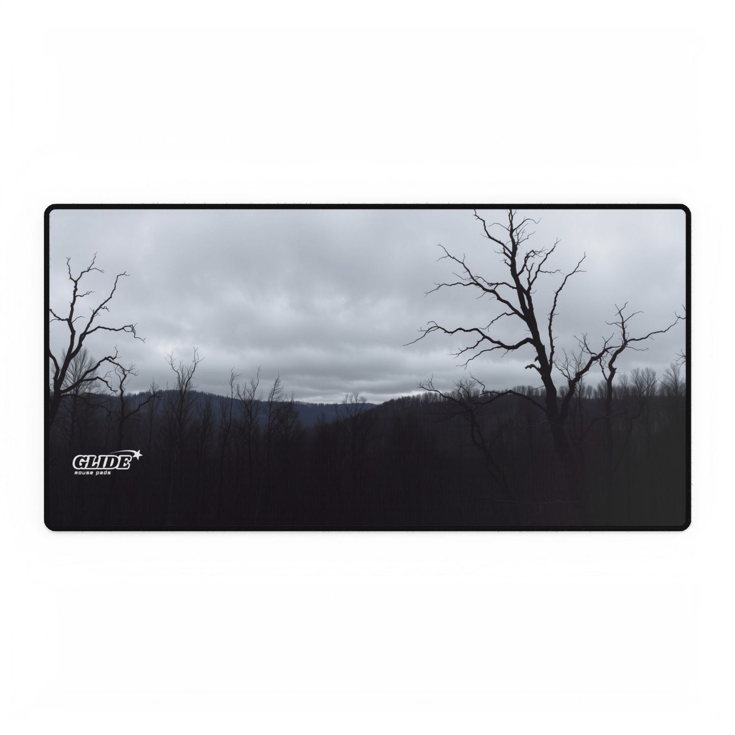 GLIDE — Dark Wide Panorama Mouse Pad