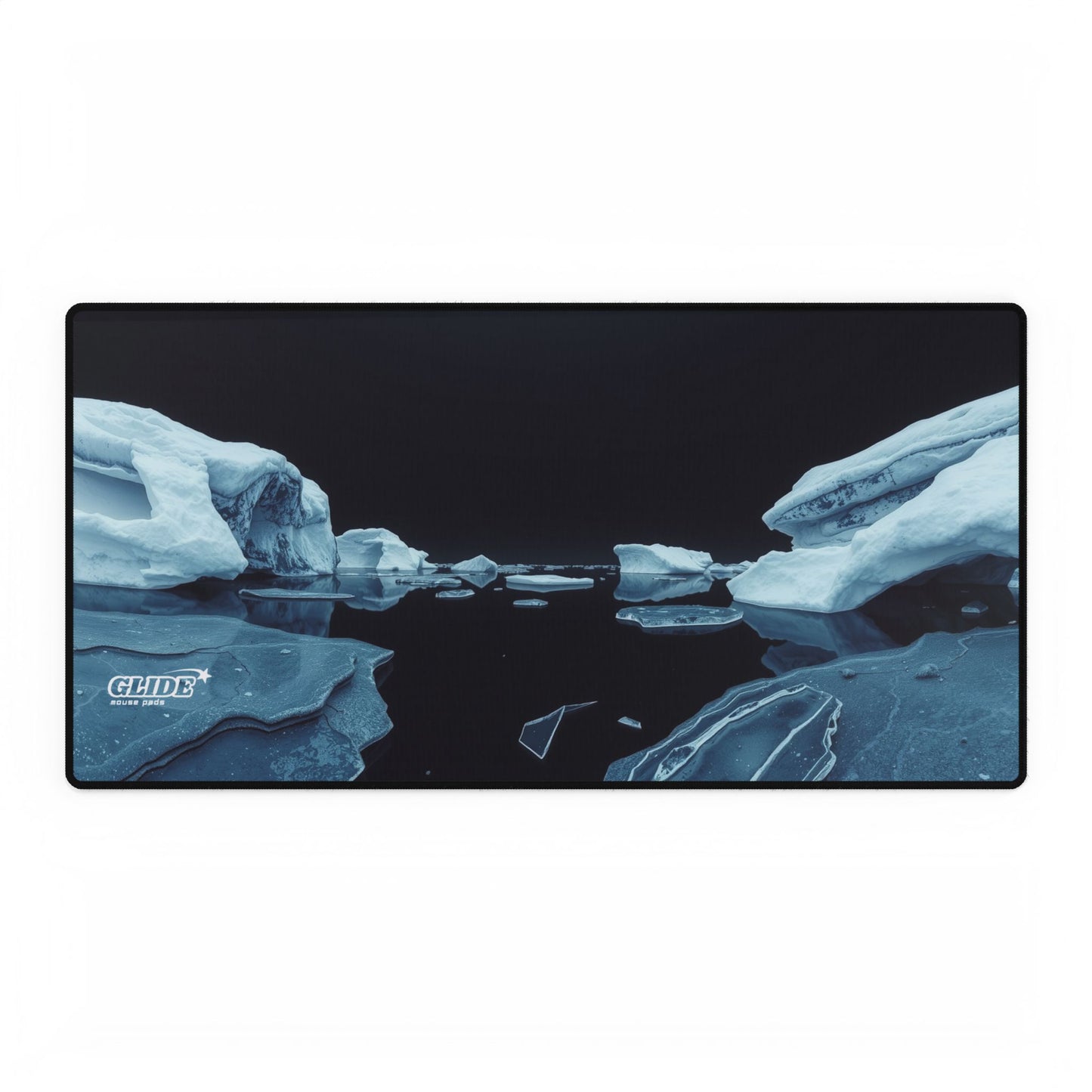 GLIDE — Dark Panoramic Art Mouse Pad