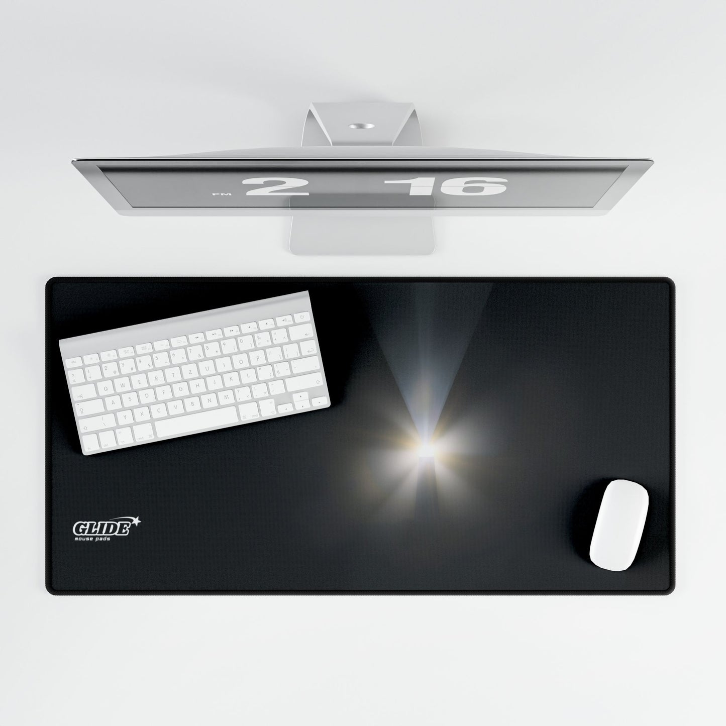 GLIDE — Dark Wide Art Mouse Pad