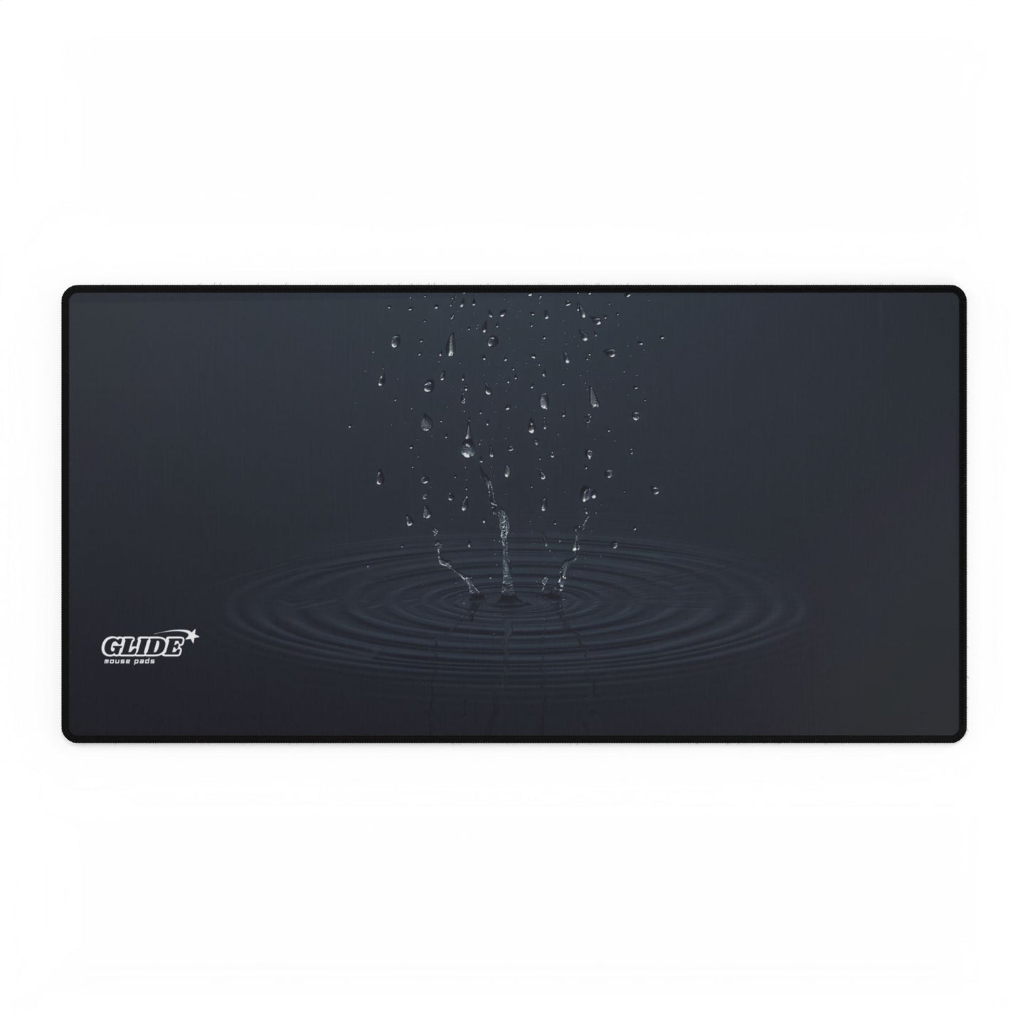 GLIDE — Wide Dark Art Mouse Pad