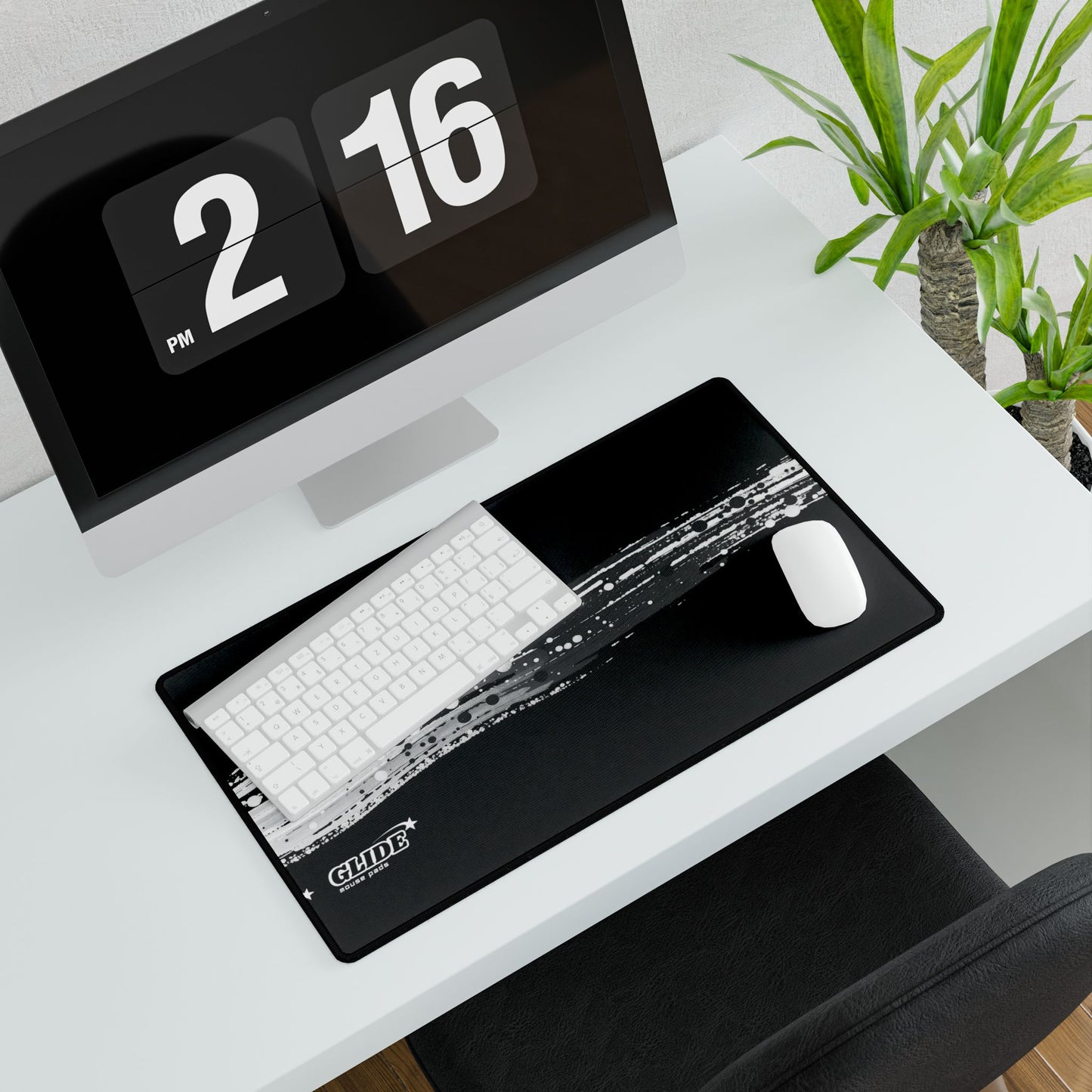 GLIDE — Dark Wide Panorama Mouse Pad