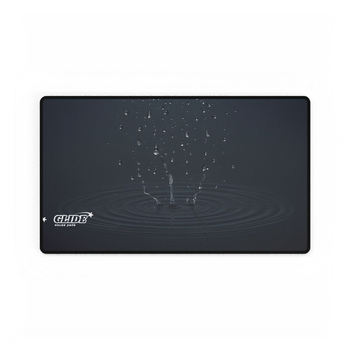 GLIDE — Wide Dark Art Mouse Pad