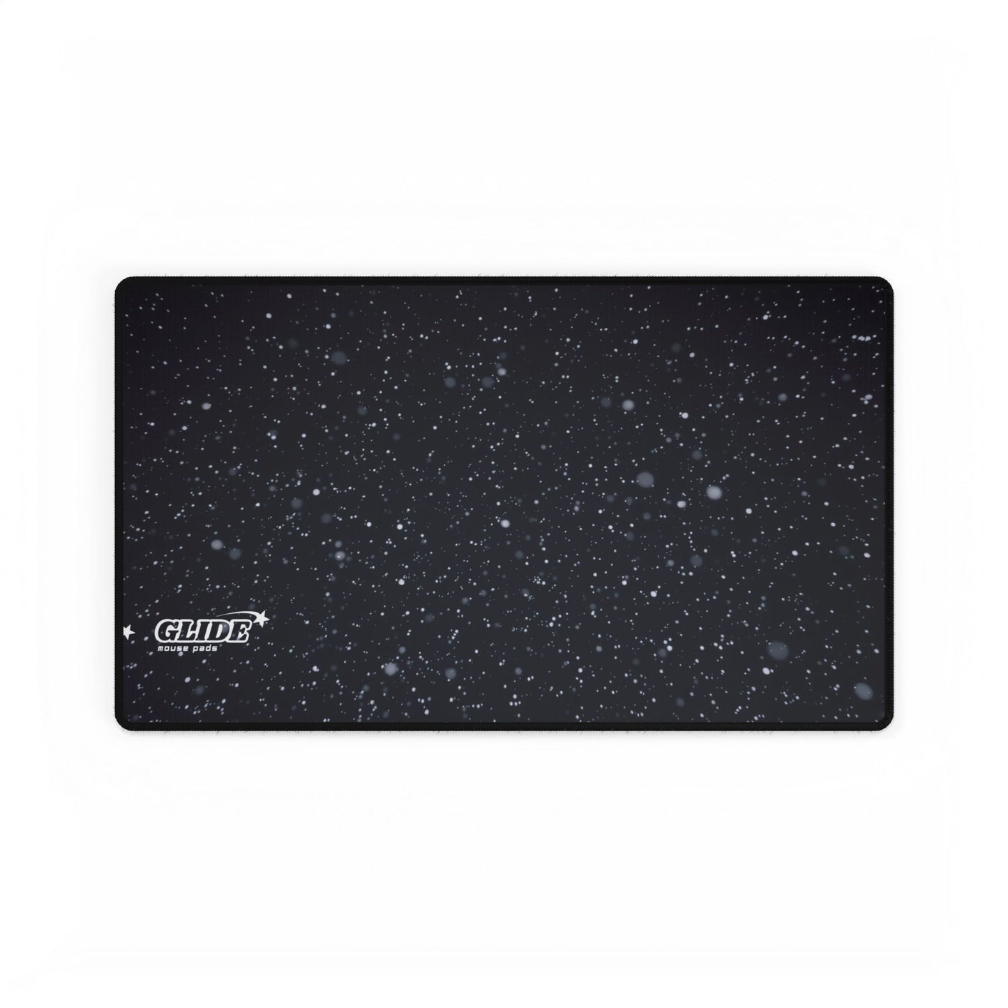 GLIDE — Wide Black Art Mouse Pad