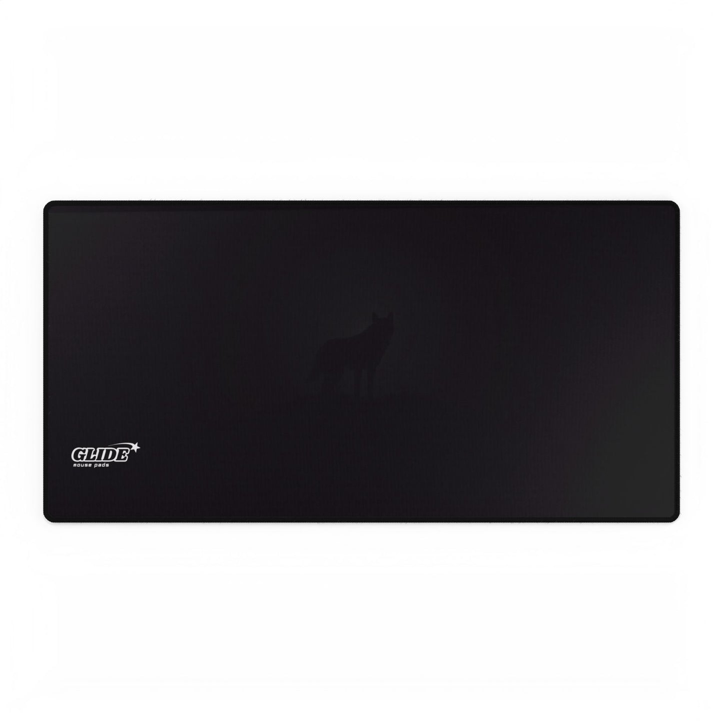 GLIDE — Black Panoramic Art Mouse Pad