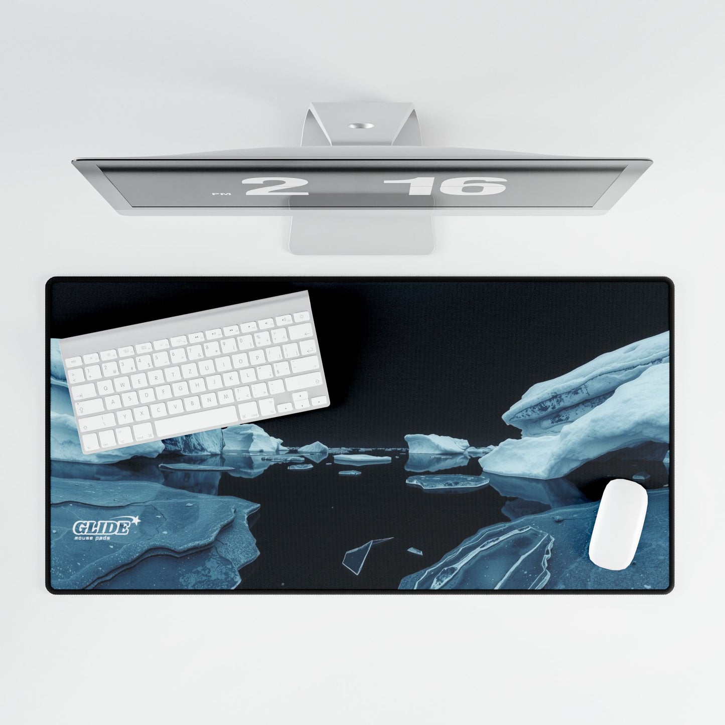 GLIDE — Dark Panoramic Art Mouse Pad