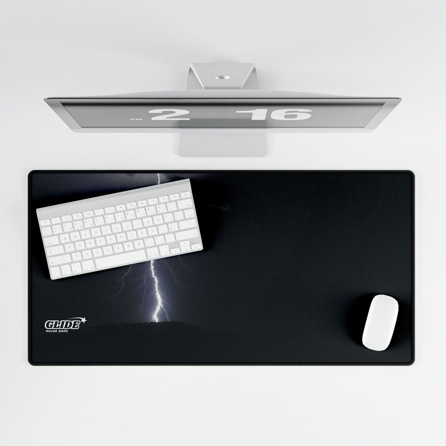 GLIDE — Dark Wide Panorama Mouse Pad