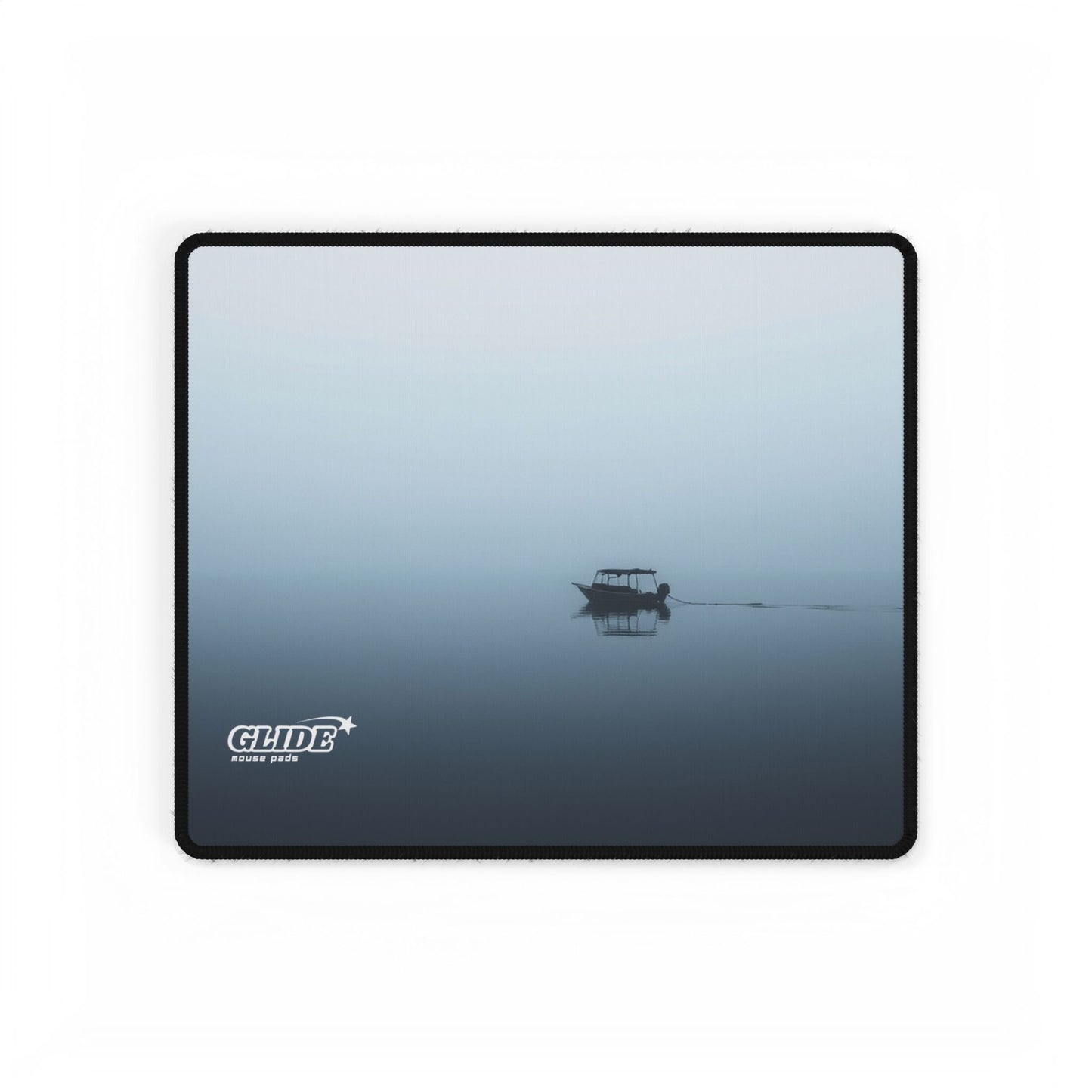 GLIDE — Black Panoramic Art Mouse Pad