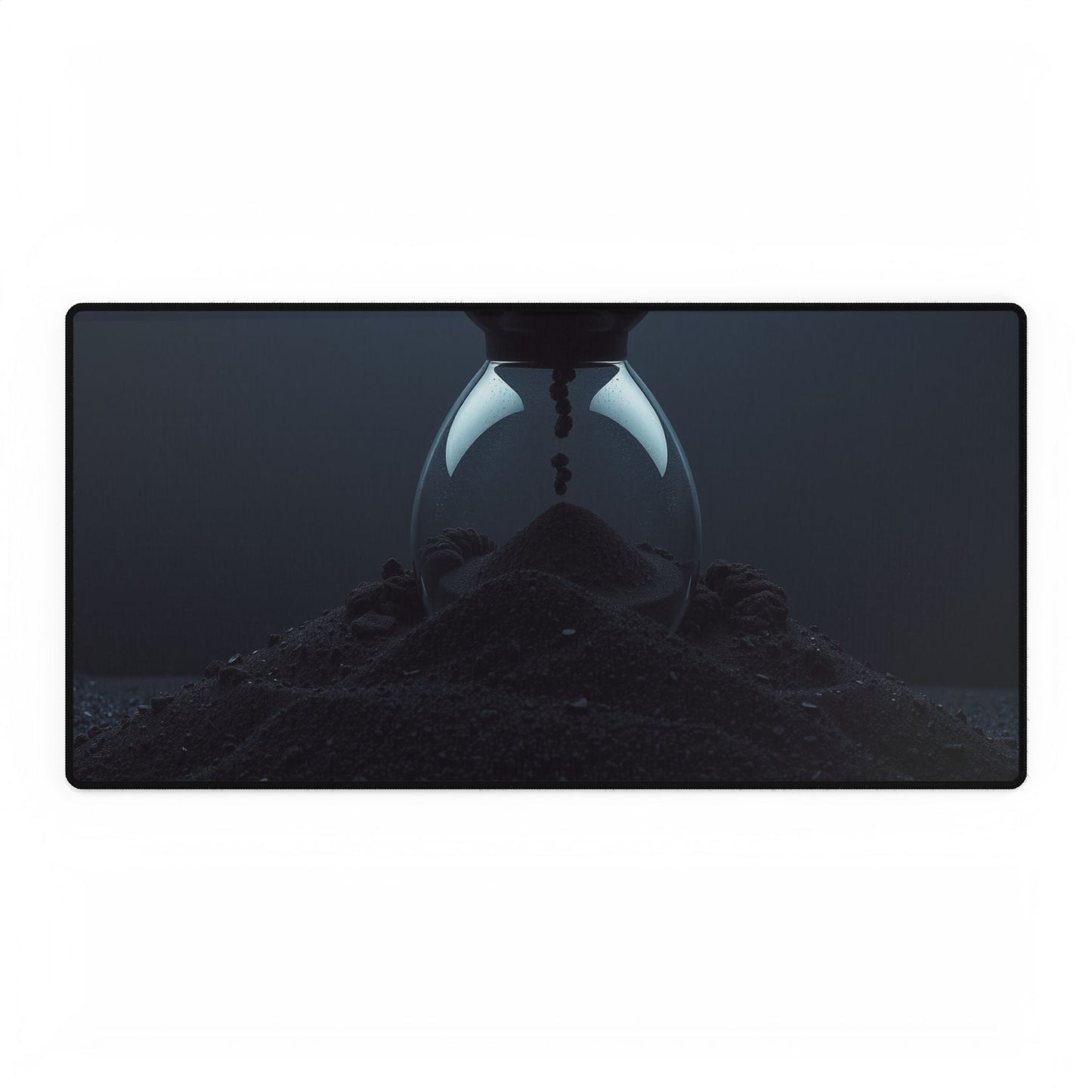 GLIDE — Wide Black Art Mouse Pad