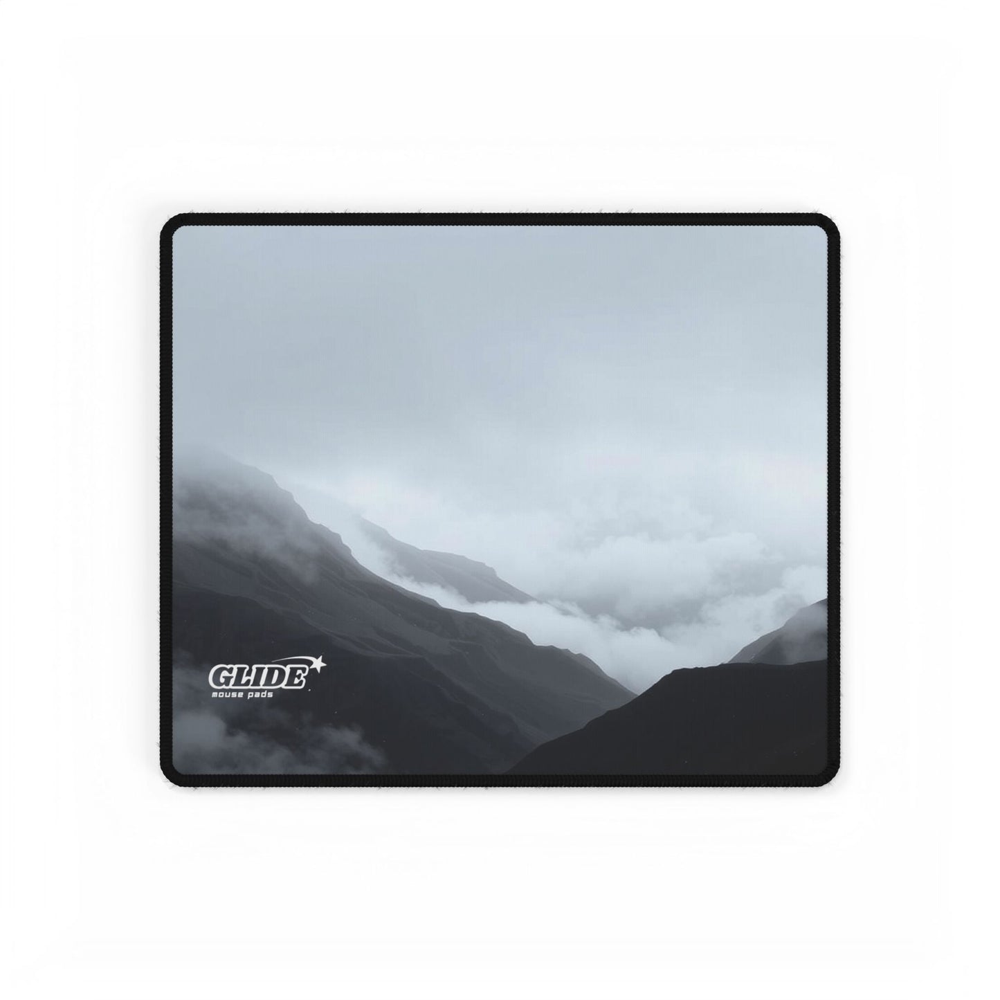 GLIDE — Wide Black Art Mouse Pad