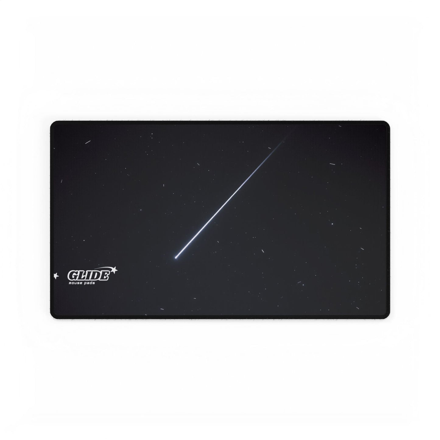 GLIDE — Wide Black Art Mouse Pad