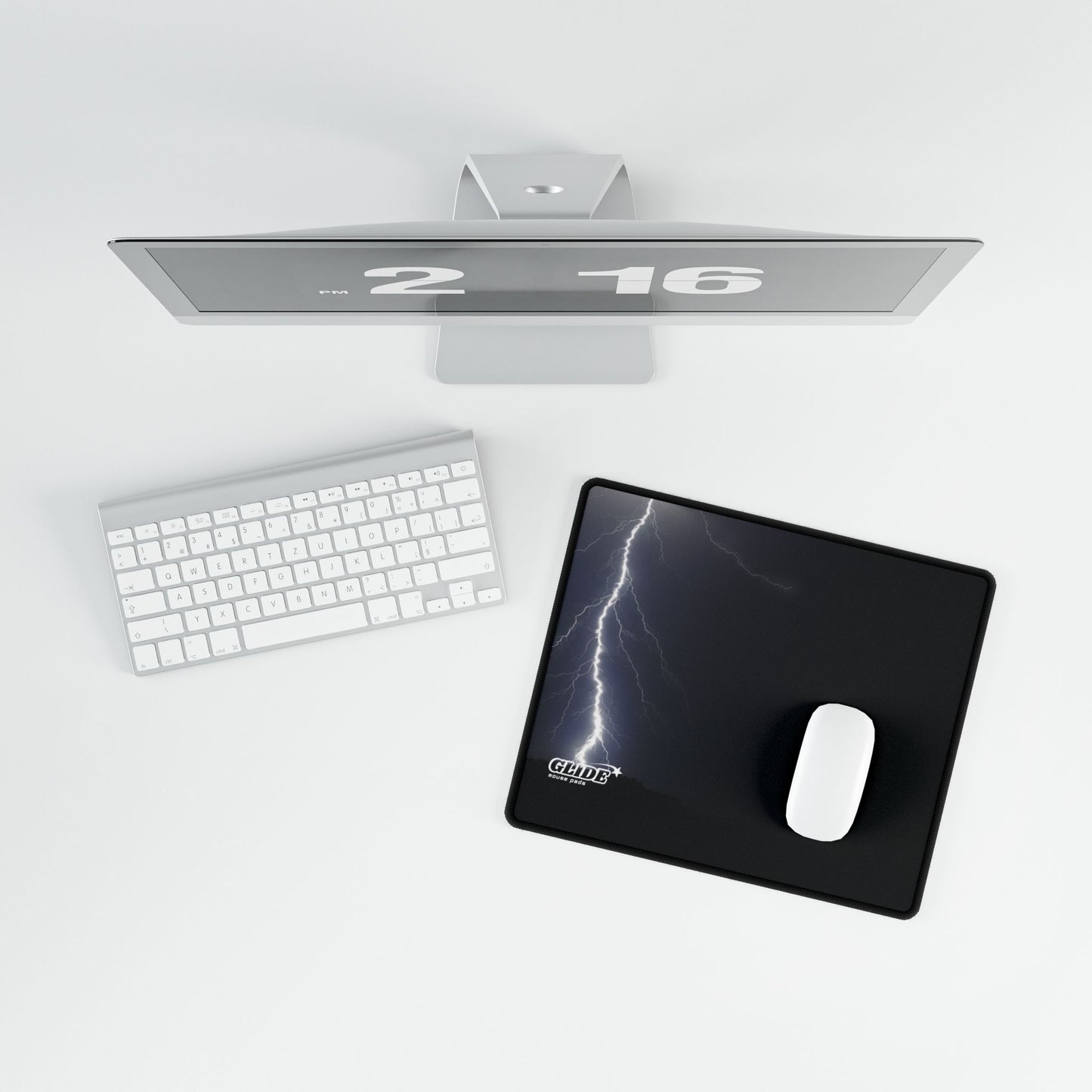 GLIDE — Dark Wide Panorama Mouse Pad