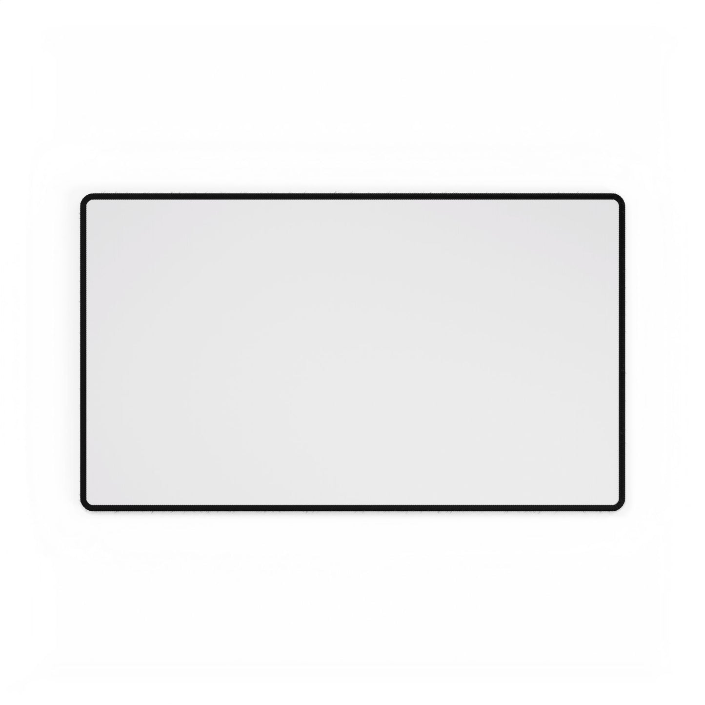 Large Minimalist Desk Mat – Black/White Gaming & Office Mousepad