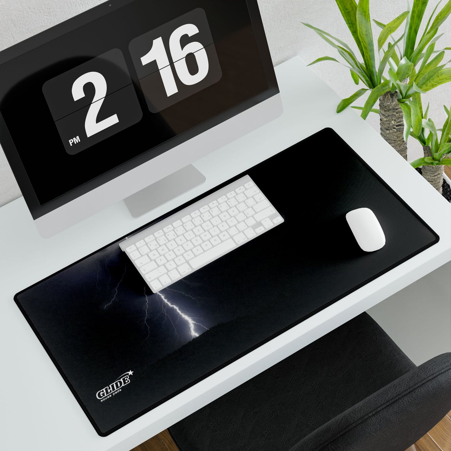 GLIDE — Dark Wide Panorama Mouse Pad