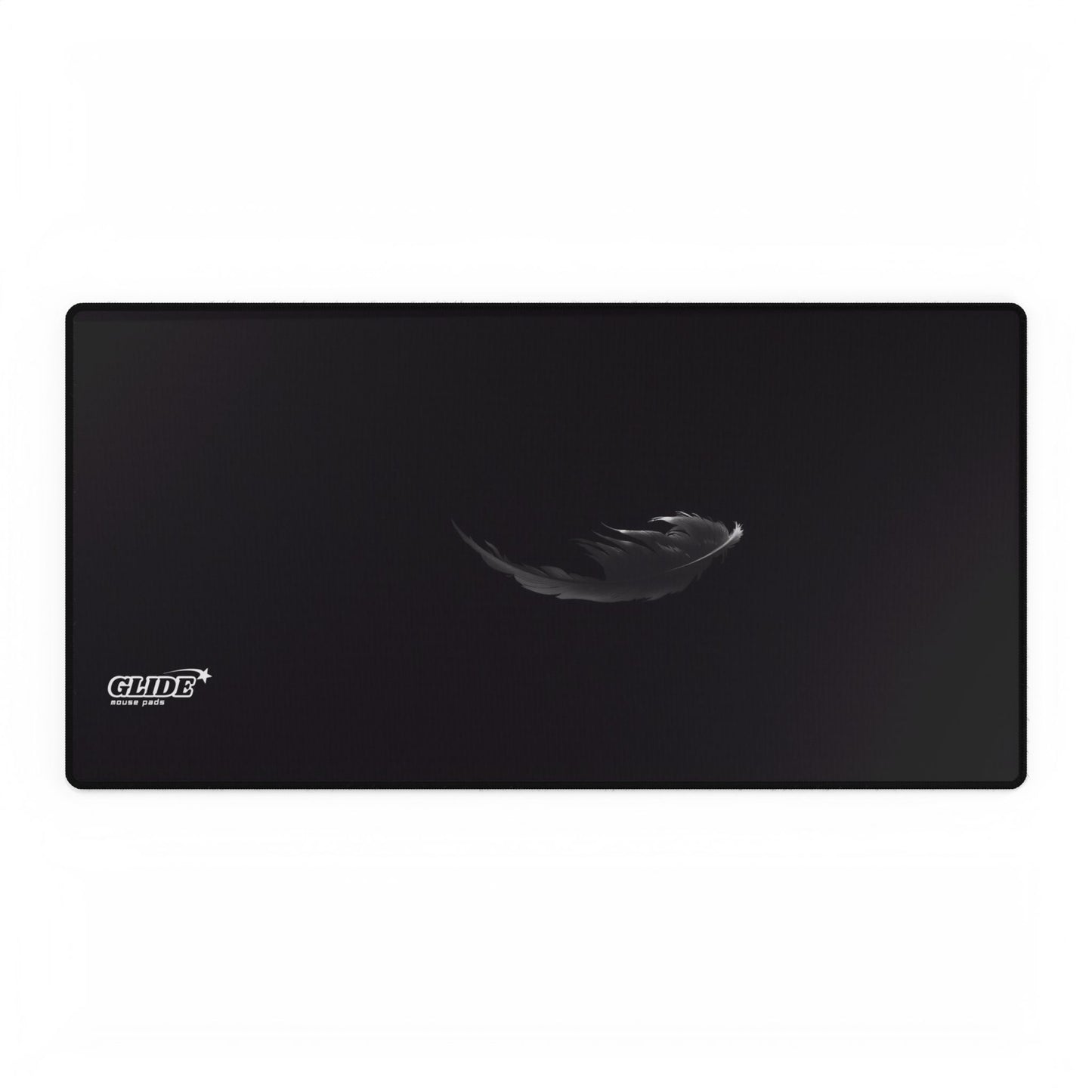 GLIDE — Black Panoramic Art Mouse Pad