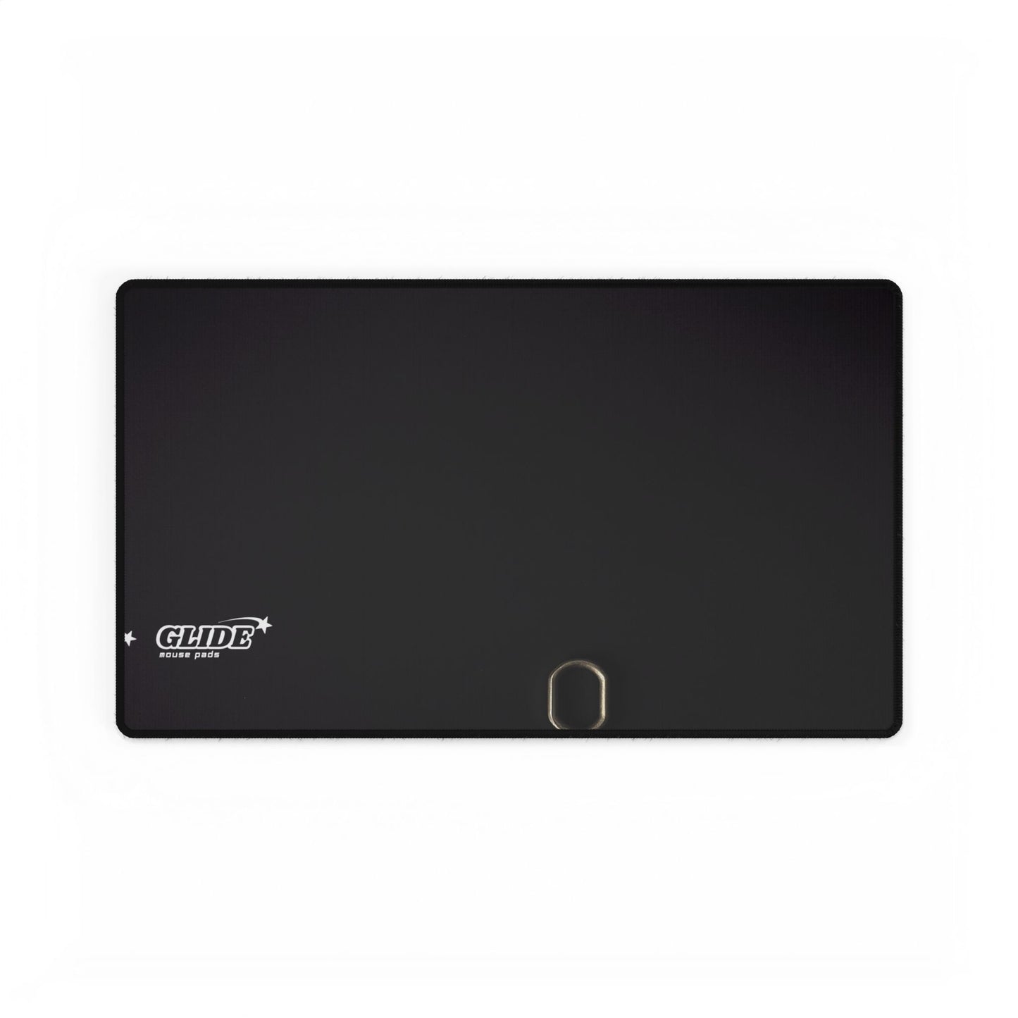 GLIDE — Wide Black Art Mouse Pad