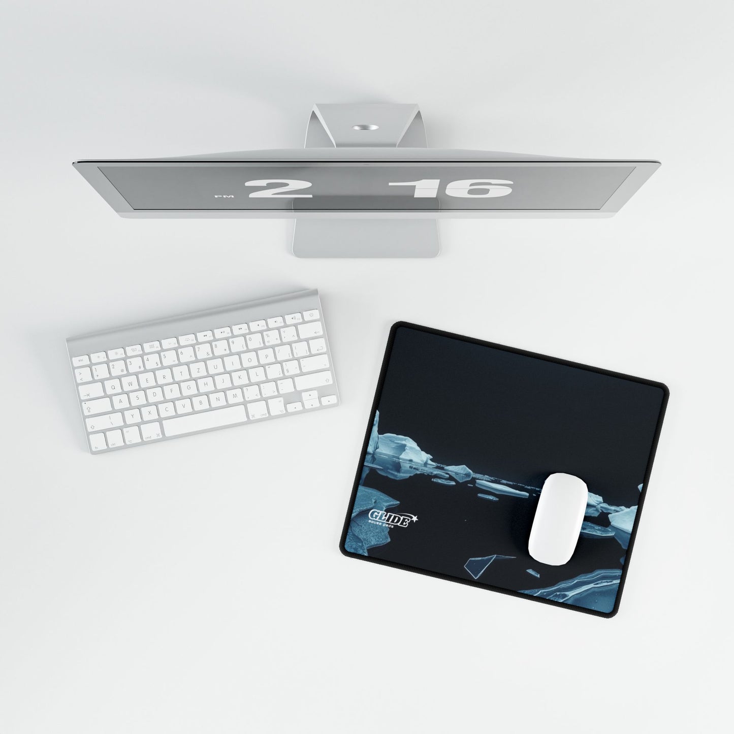 GLIDE — Dark Panoramic Art Mouse Pad