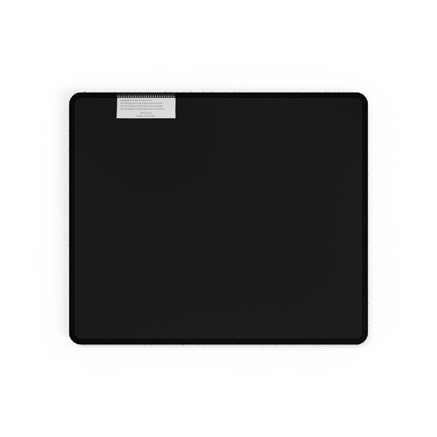 GLIDE — Wide Black Art Mouse Pad