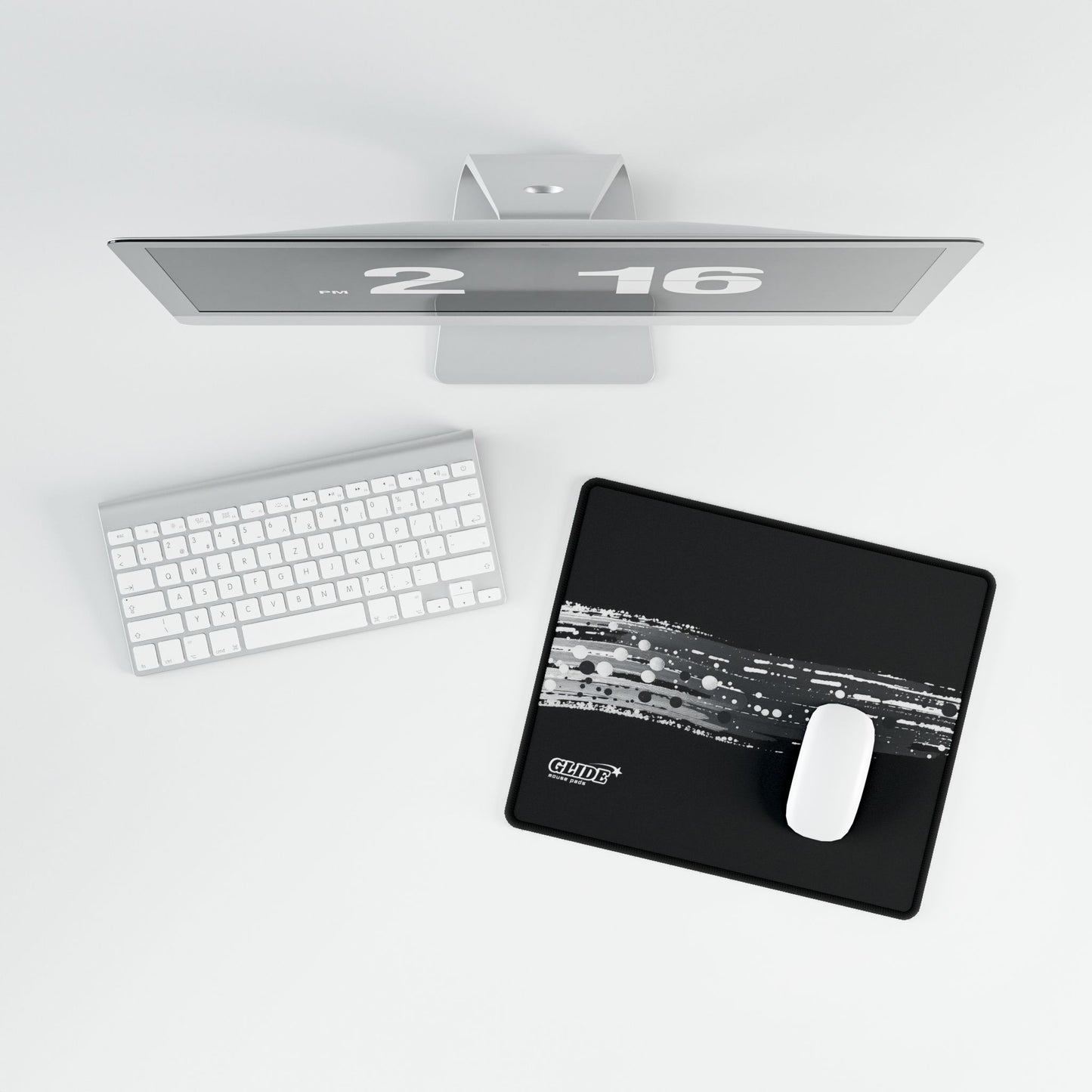 GLIDE — Dark Wide Panorama Mouse Pad